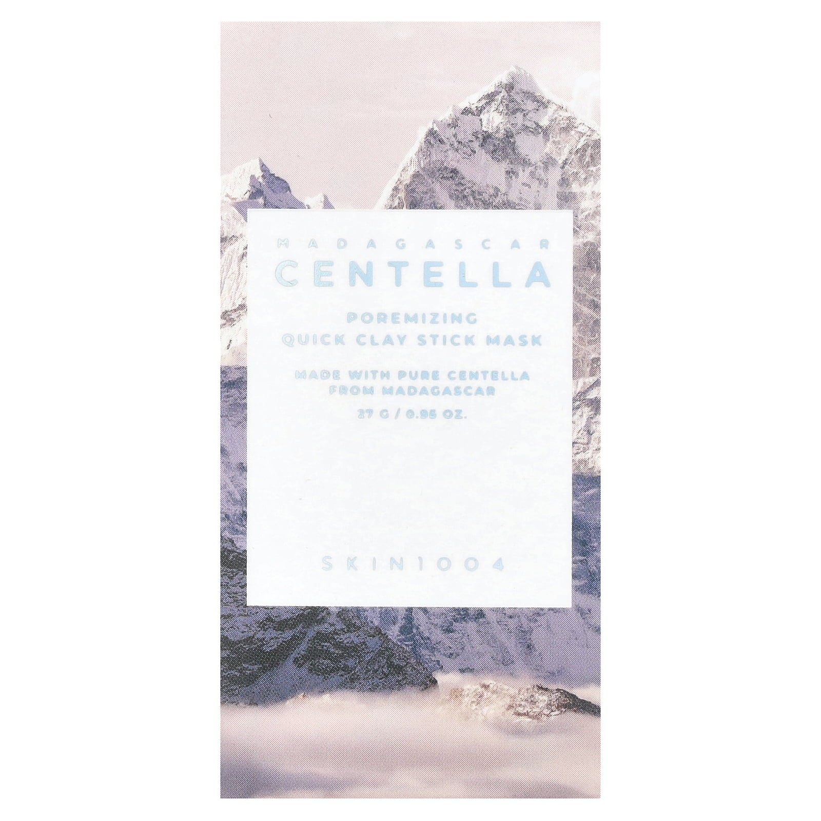 قناع الطين السريع لتنظيف المسام من مدغشقر سنتيلا – 27جم