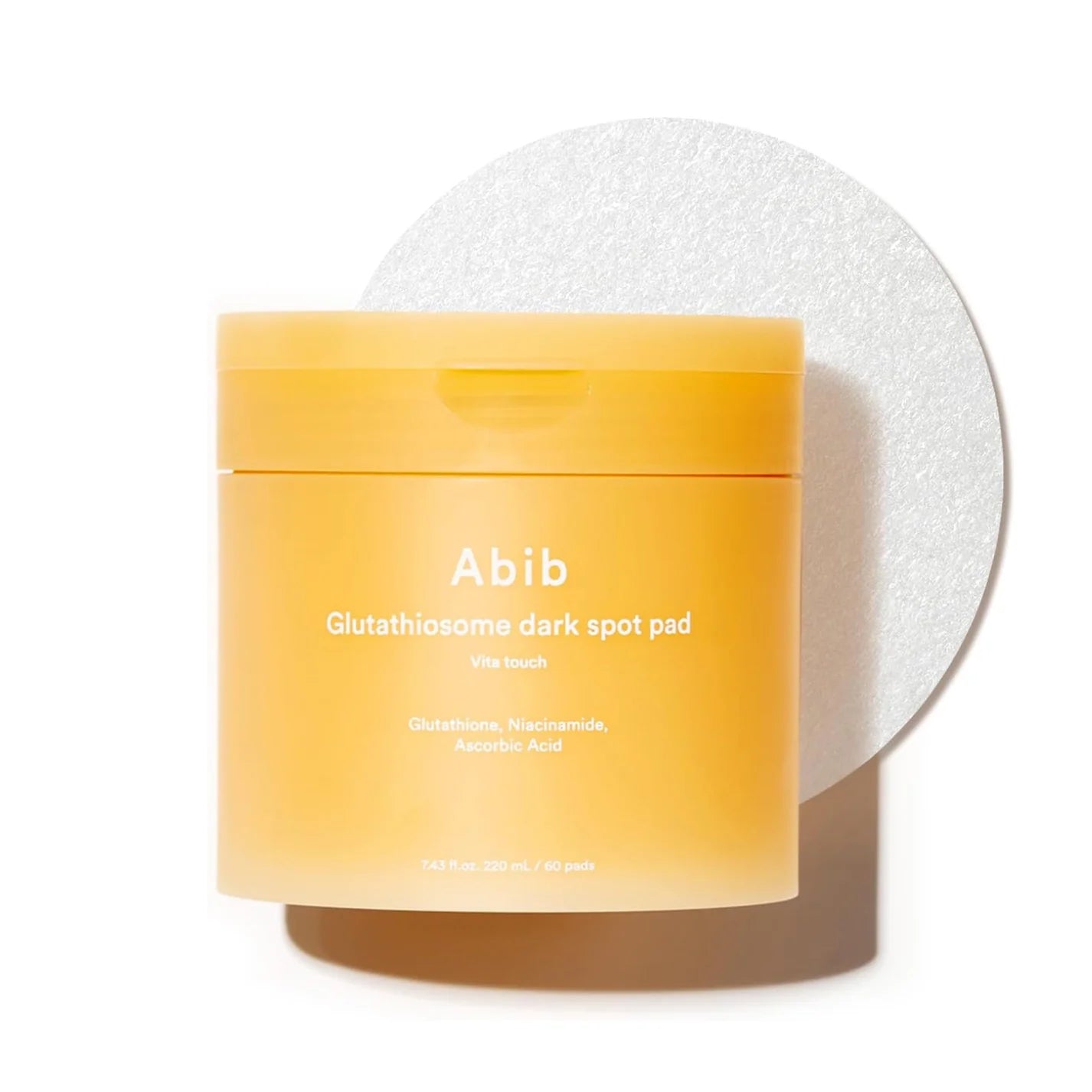 does glutathione help with dark spots Abib Vita Touch Gluthathiosome Spot Toning Pad (60 pads) glutathione iv drip results Arencia Vitamin C 95ml Size:60 Capsules - 2 months