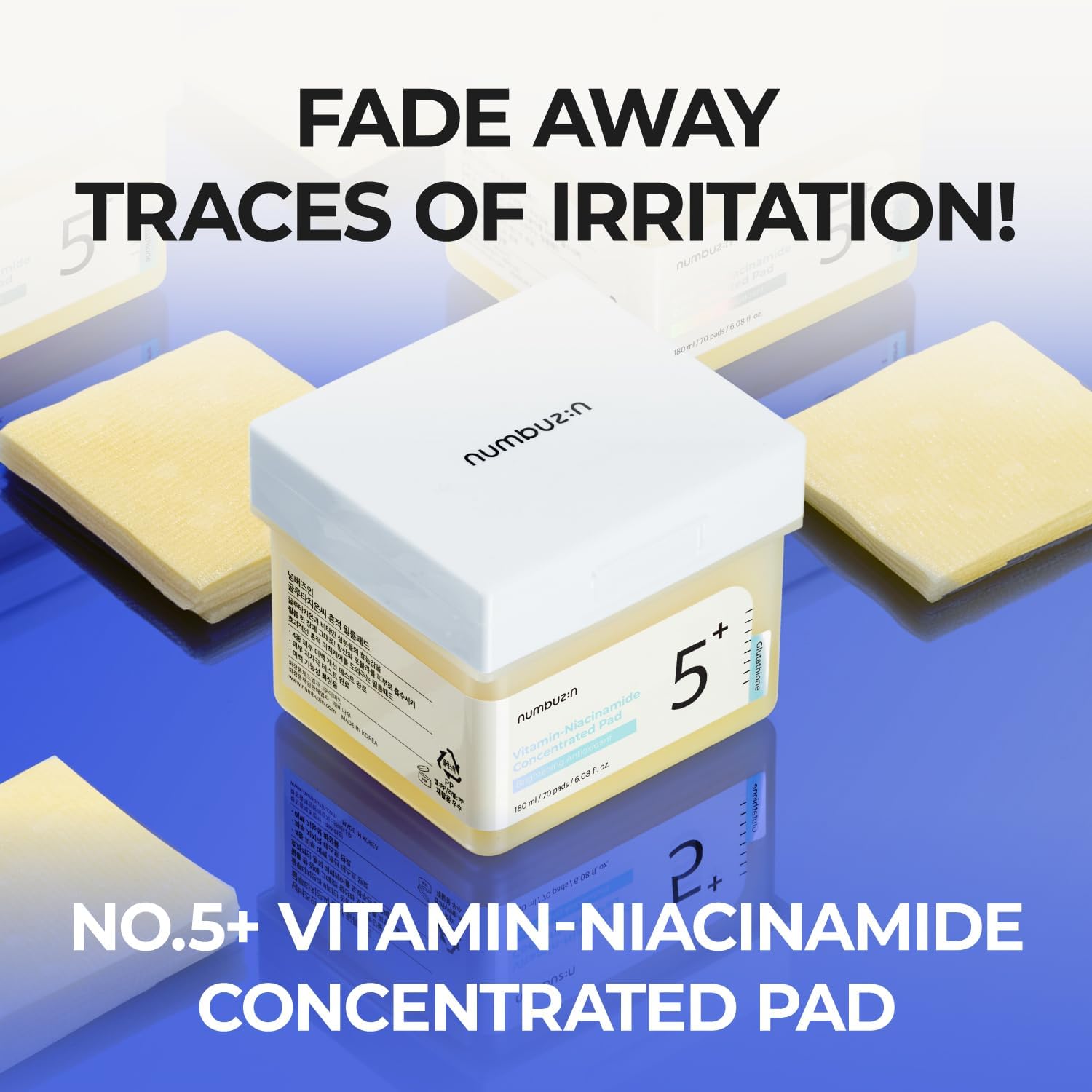 Numbozin No. 5 Niacinamide Vitamin Concentrate Pad - 70 Pads