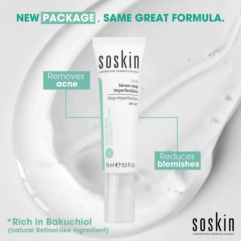 Soskin AKN Spot Serum for Blemishes and Imperfections – 15ml