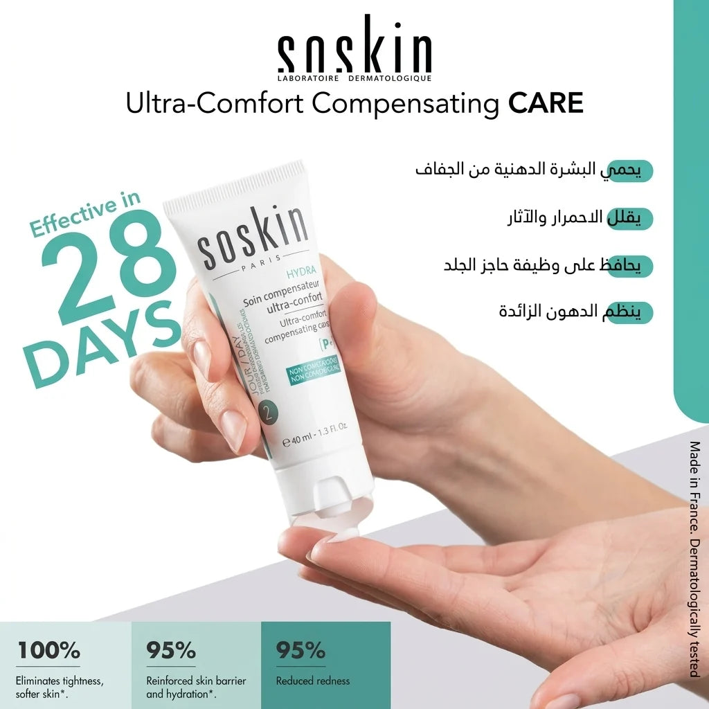 Soskin Hydra-Optimizer Compensating Soothing Cream - 40ml