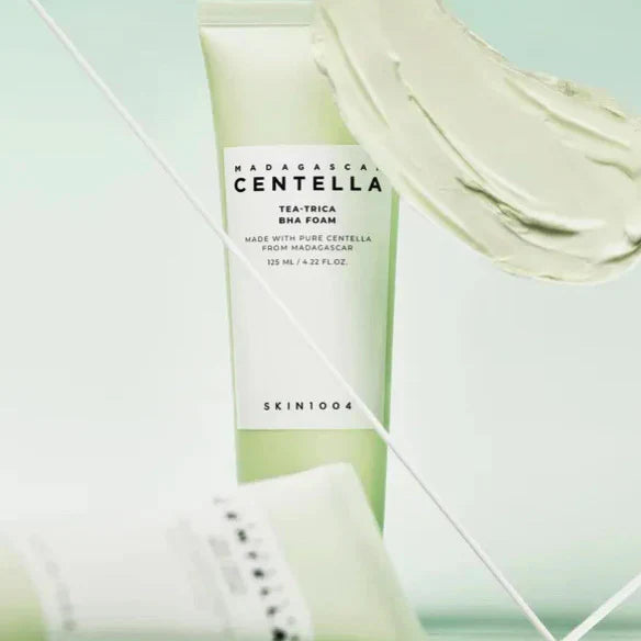 غسول رغوي بخلاصة سنتيلا والشاي وحمض BHA من سكين1004 - 125مل