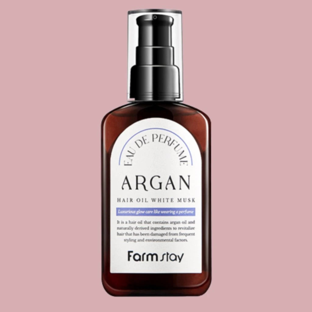 Farm Stay Argan Oil with White Musk Scent for Hair Care – 100ml