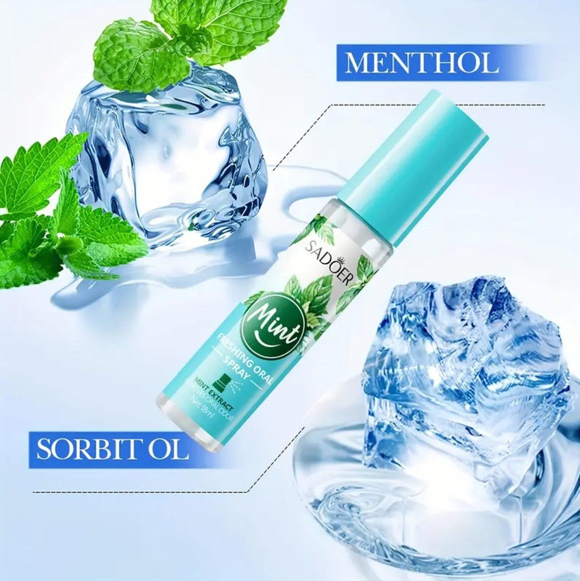 Sadur Fresh Mouth Spray with Mint Extract – 18ml