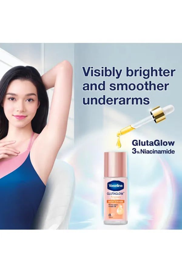 Vaseline Gluta Glow Serum Bright & Renew Deodorant Ampoule – 45ml