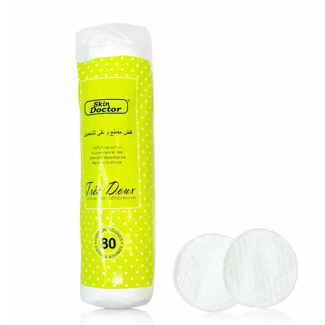 قطن ناعم ومضغوط من سكين دكتور – 80 قطعة