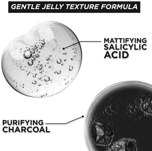 ماء ميسيلار جل بالفحم لتنقية البشرة وتقليل الرؤوس السوداء و إزالة المكياج من غارنييه – 400 مل