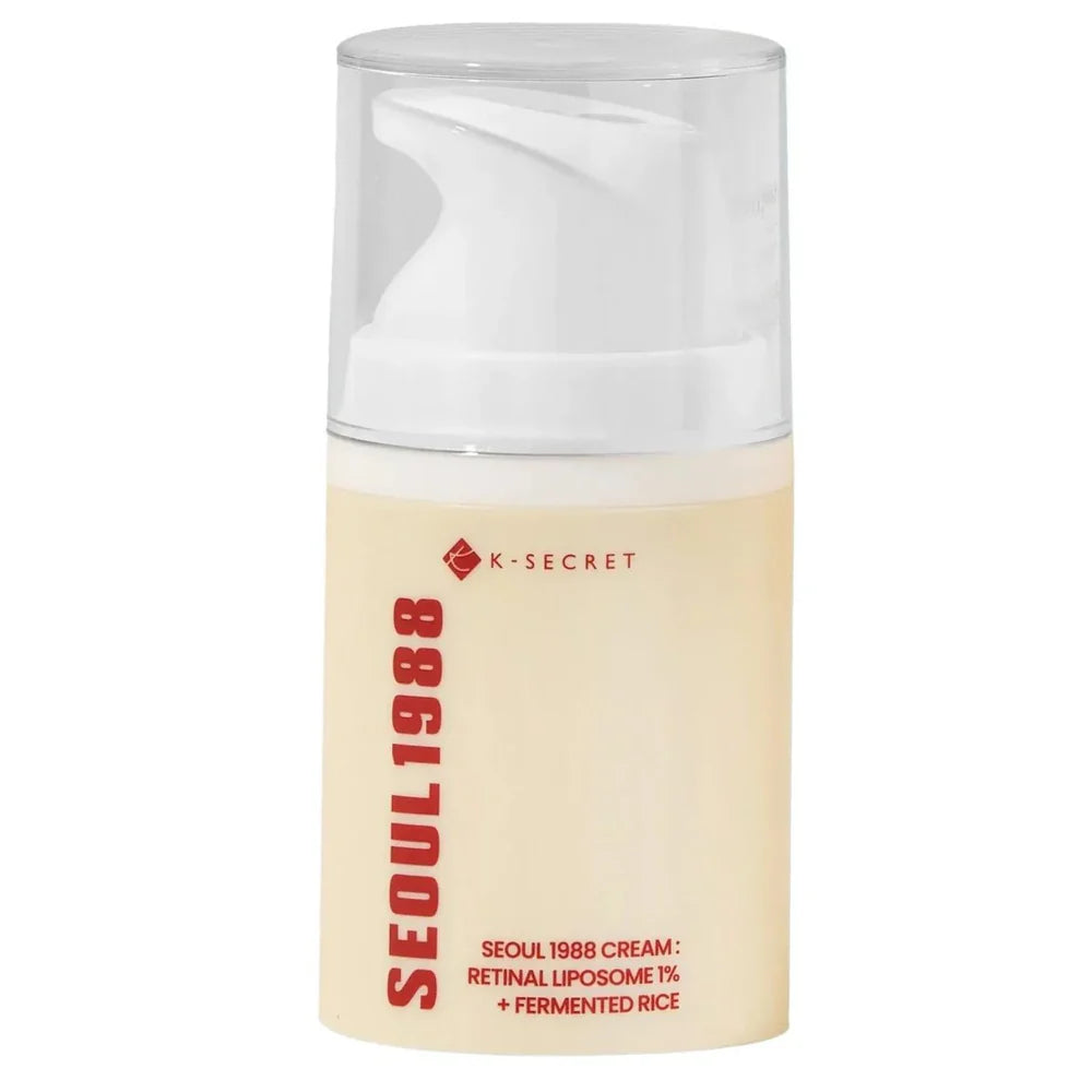 كريم كي سيكرت سيول 1988 بالريتينال والارز المخمر لتفتيح البشرة ومكافحة التجاعيد – 50 مل