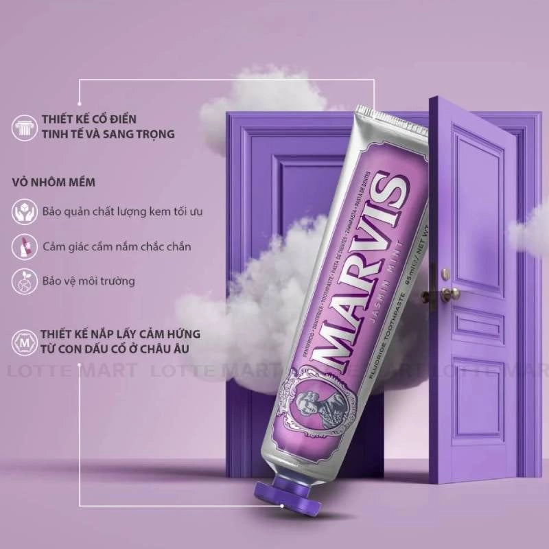 معجون أسنان مارفيس بالياسمين والنعناع – 85 مل