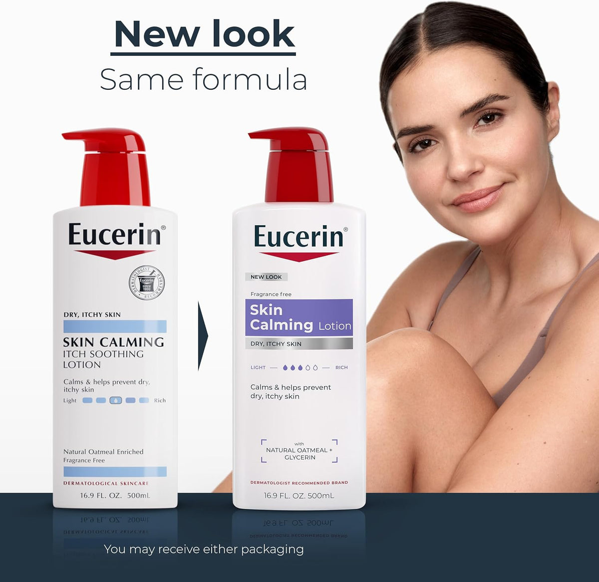 Eucerin Calming Itch-Relief Dry Skin Lotion - 500ml