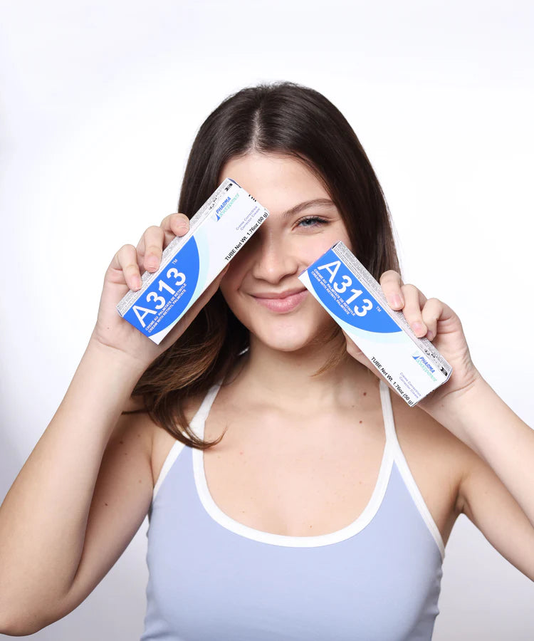 كريم اي 313 فيتامين أ للعناية بالبشرة ومكافحة البقع الداكنة والتجاعيد من فارما ديفلوبمنت – 50 جم