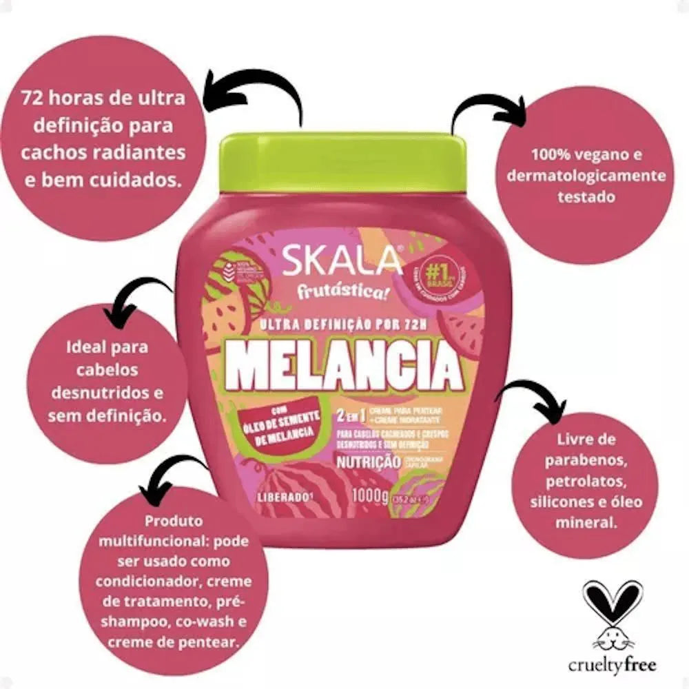 كريم سكالا فروتستيكا بالبطيخ لتحديد الكيرلي والتغذية – 1000 جم