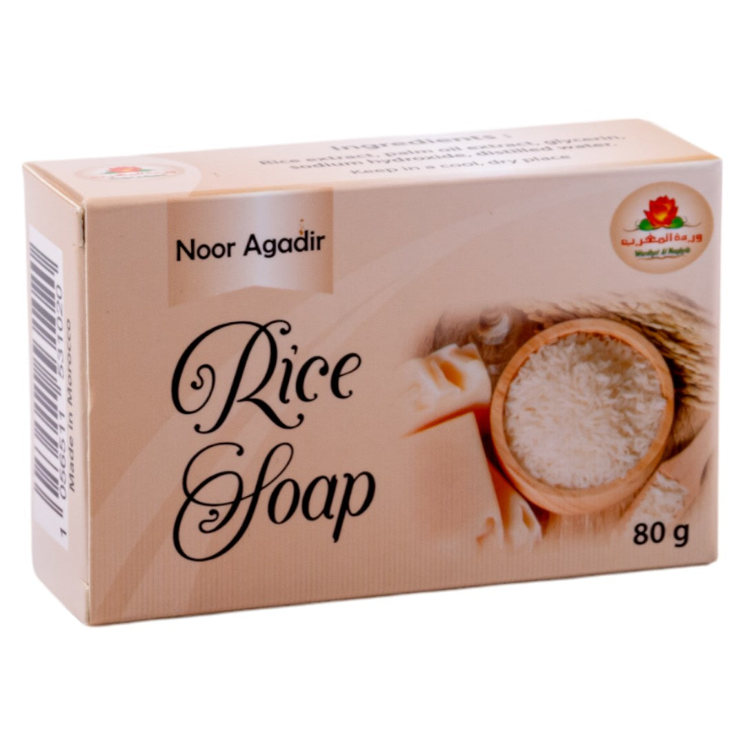 Rice soap