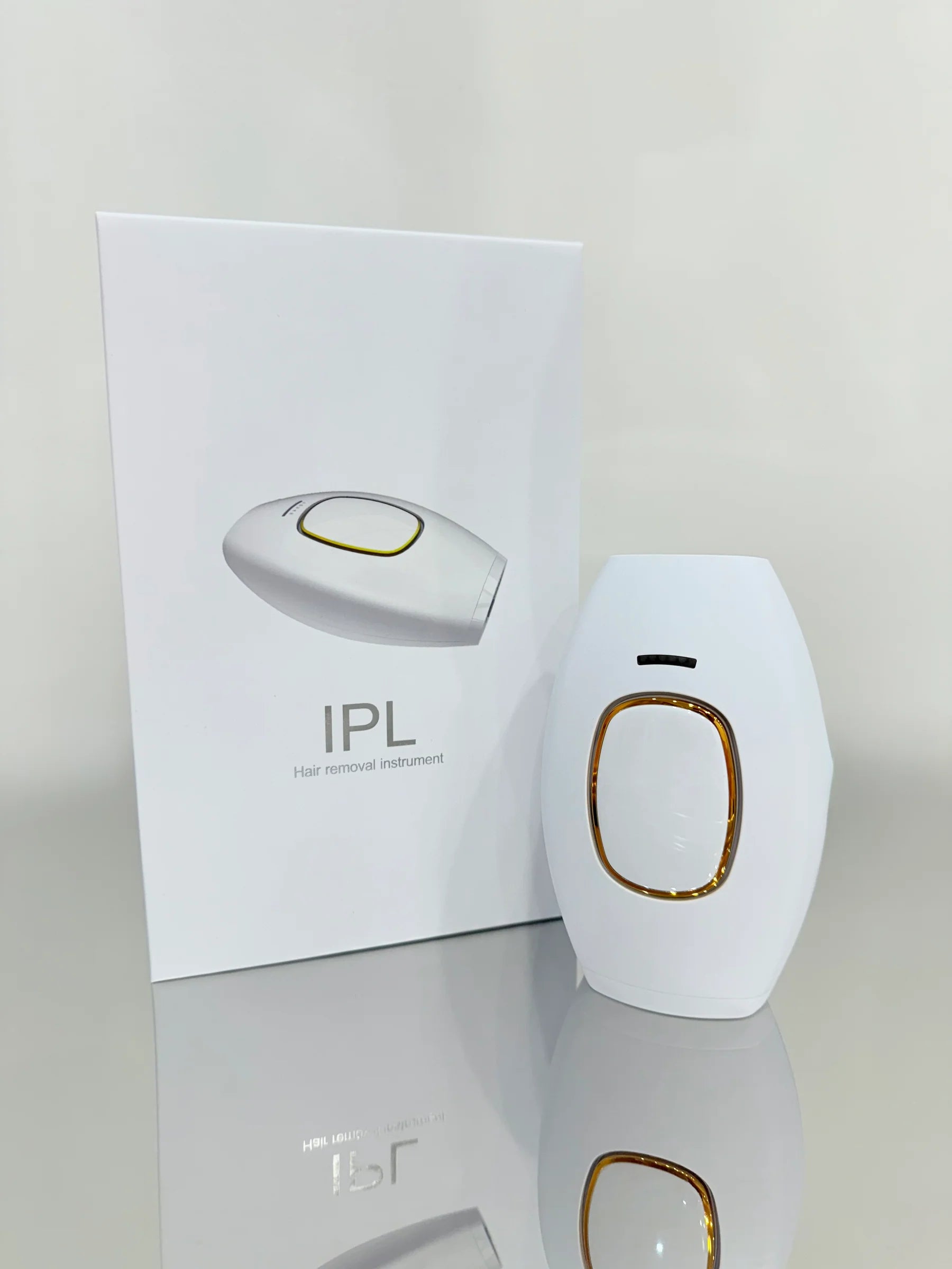 Home hair removal device using Intense Pulsed Light (IPL) technology