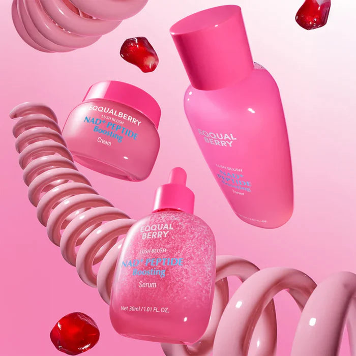 مجموعة لش بلش مع +NAD الببتيدات لشد ونضارة البشرة من إيكوال بيري - 3قطع