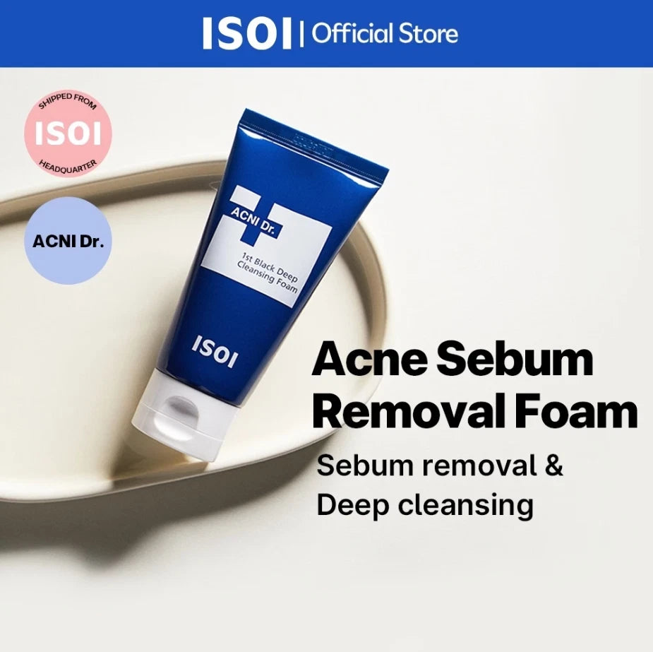 غسول رغوي لتنظيف البشرة بعمق Dr ACNI من ايزوي (75 مل)