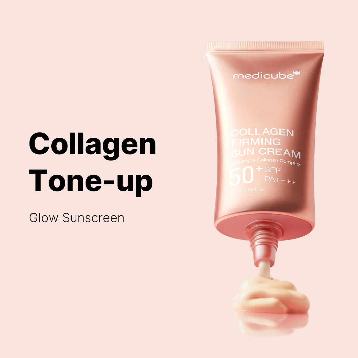 Medicube Collagen Sunscreen Cream for Firming and Hydrating Skin – 50ml