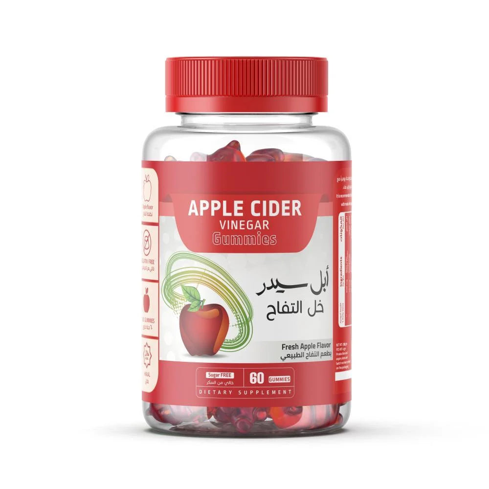 Apple Cider Weight Loss Supplement with Natural Apple Cider Vinegar Flavor - 60 Tablets
