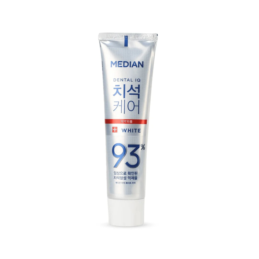 معجون أسنان دنتال آي كيو وايت 93% لإزالة الجير وتبييض الأسنان من ميديان – 120 جرام