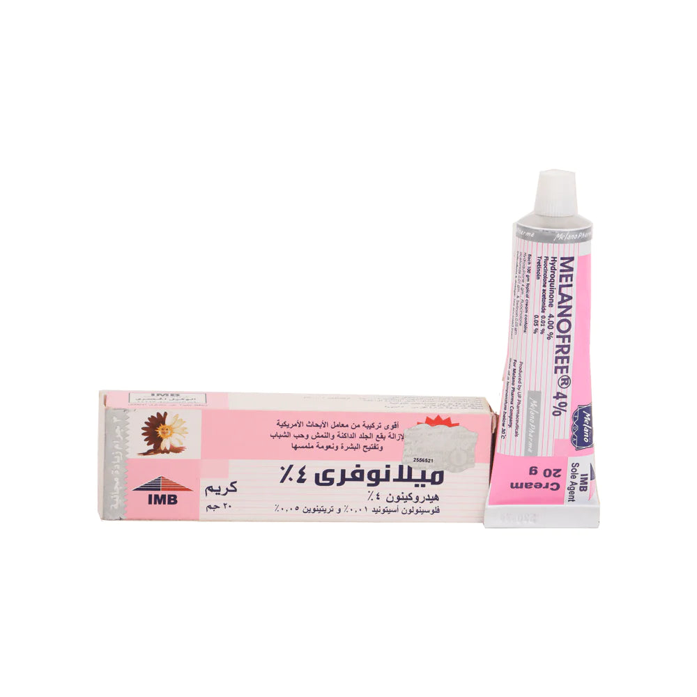 Melanofree 4% Skin Lightening and Dark Spot Removal Cream - 20g