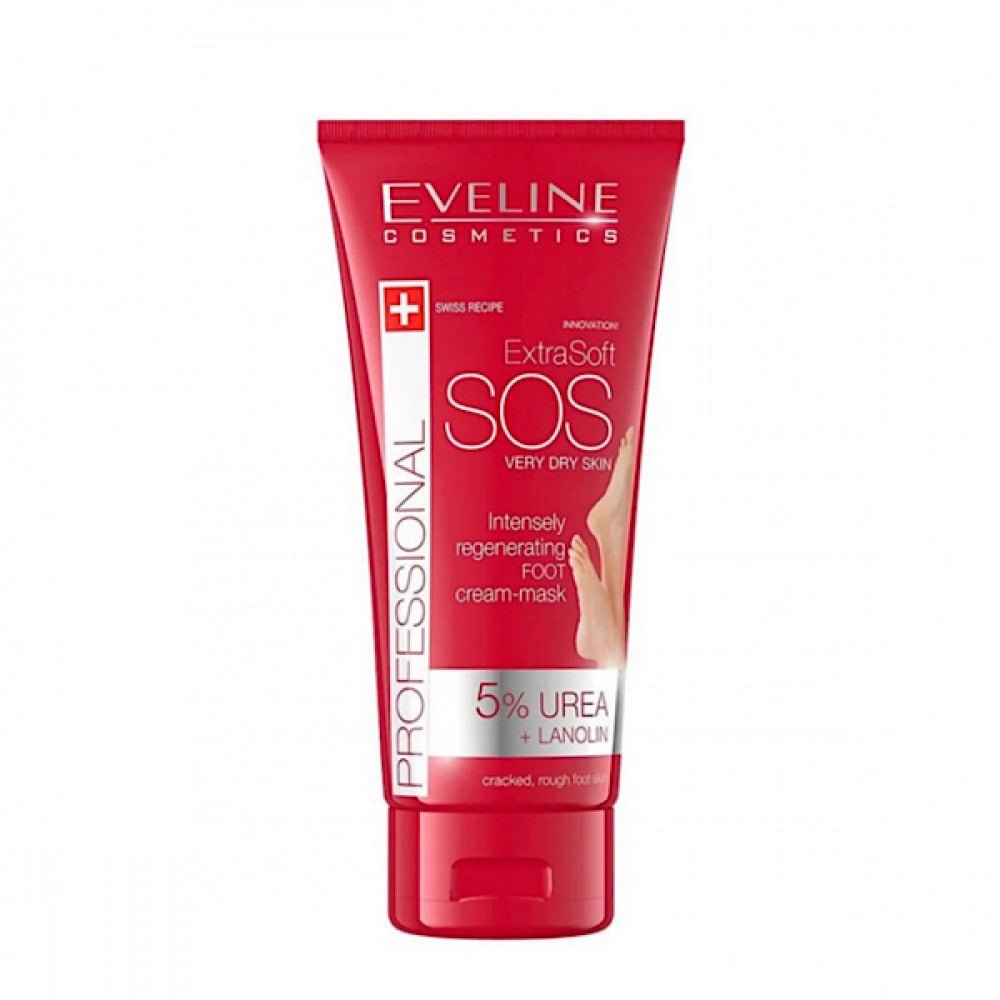 Eveline Foot Mask Cream for Dry and Cracked Skin