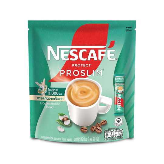 Nescafe Pro Slim Instant Coffee for Fat Burning 17 Sachets - 255g