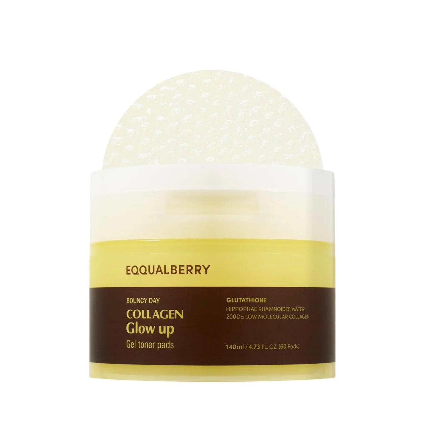 Equal Berry Collagen & Glutathione Jelly Toner Pads