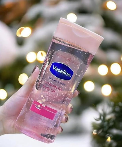 زيت فازلين للجسم بفيتامين بي3 لتفتيح وتوحيد لون البشرة – 200 مل