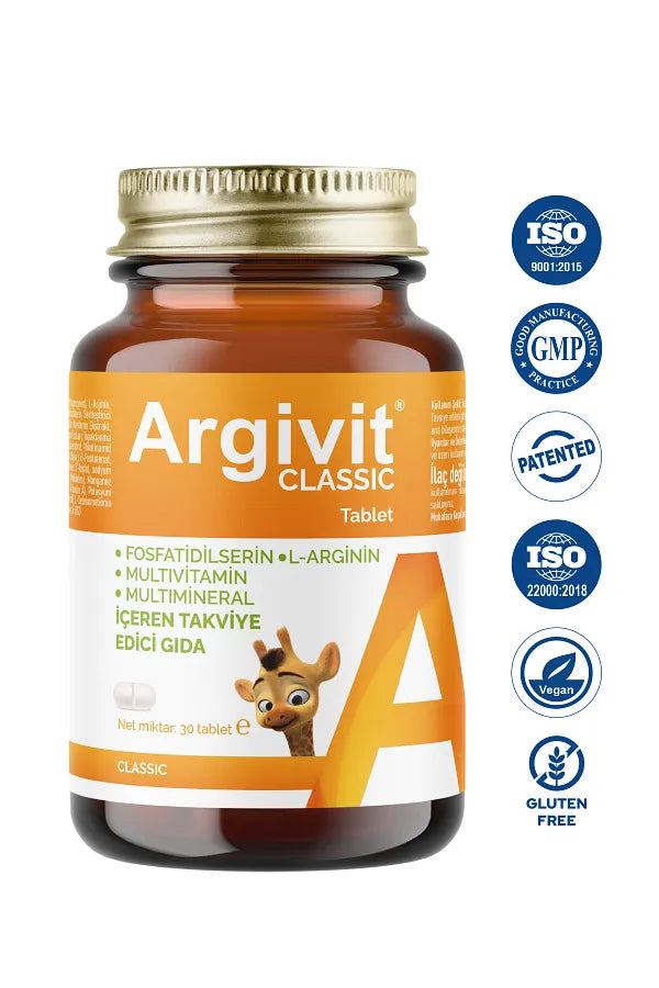 ArgiVite Children's Supplement with Vitamins and Minerals - 30 Tablets