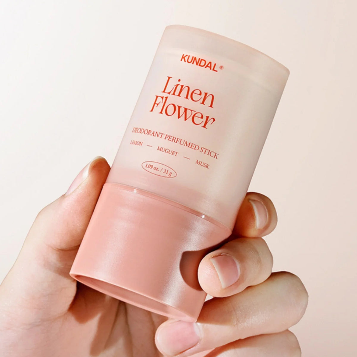 KUNDAL Fragrance Deodorant Stick - Linen Flower – 31g