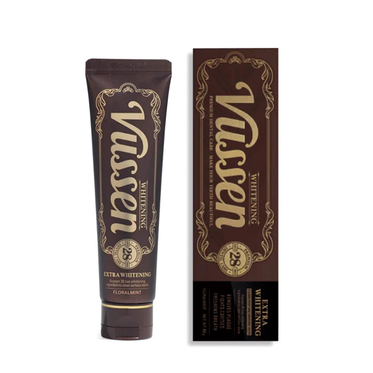 Fossen 28 Premium Whitening Toothpaste with Floral Mint Extract – 120g