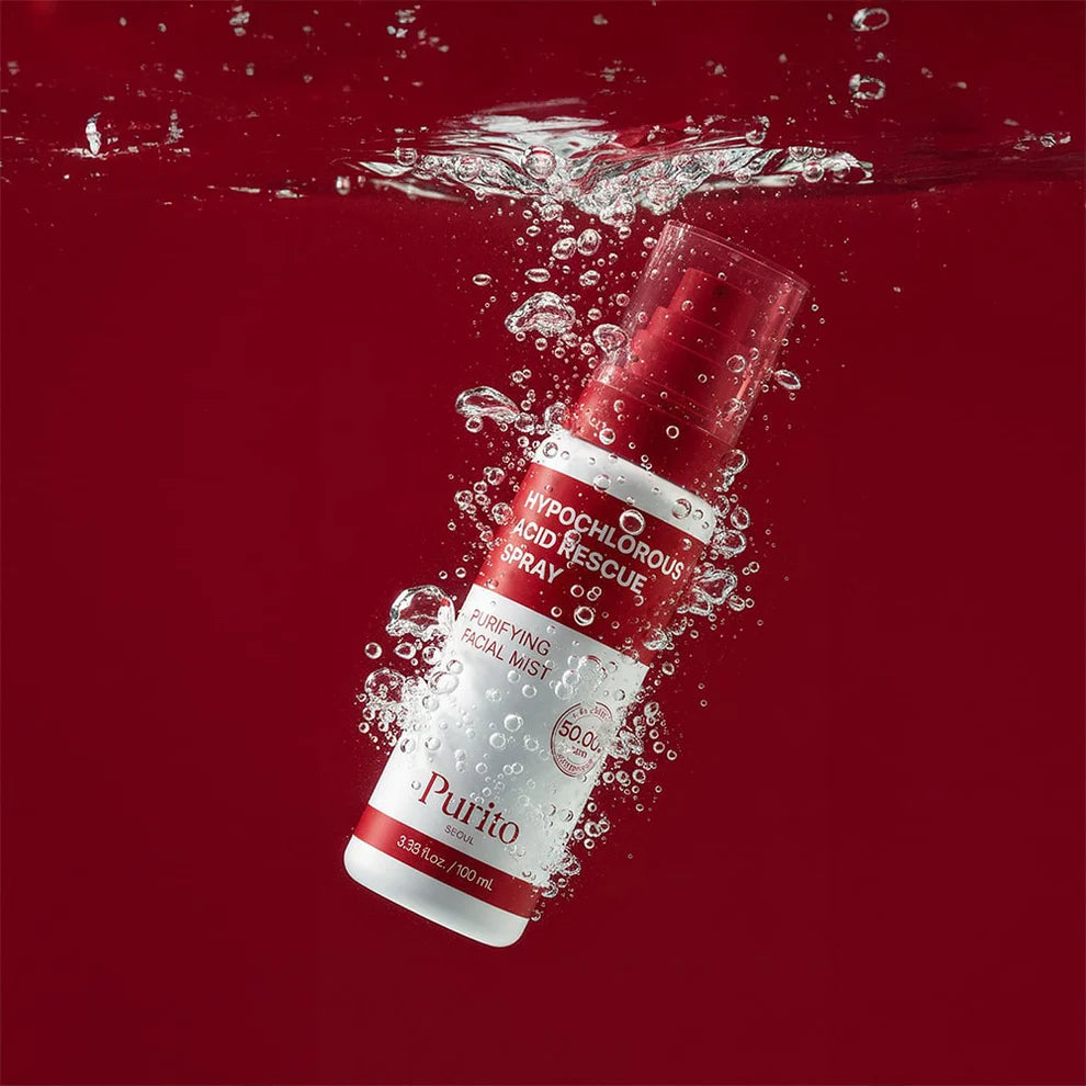 بخاخ تنقية وتهدئة البشرة بحمض الهيبوكلوروس من بوريتو – 100مل
