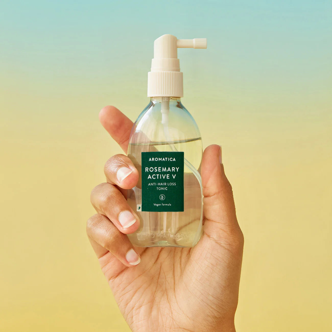 تونك أكتيف في لتقوية الشعر ومقاومة التساقط بالروزماري من أروماتيكا – 100 مل