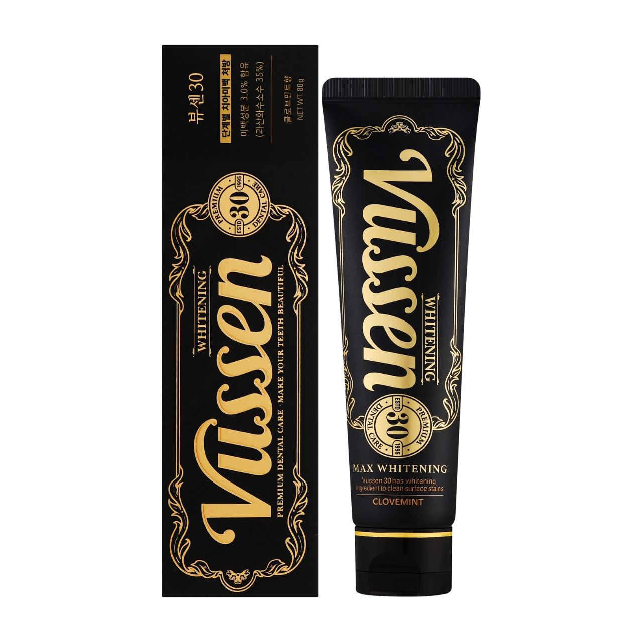 Fossen 30 Whitening Toothpaste with Clove and Mint Flavor – 80g