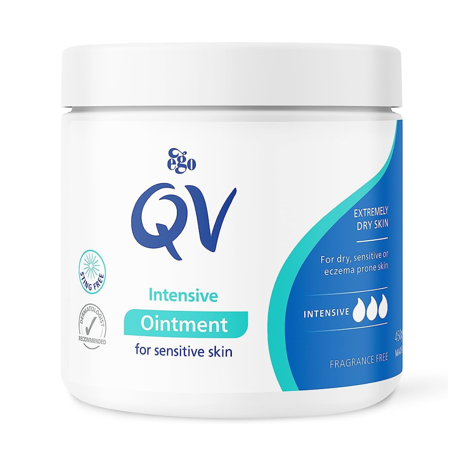 QV Intensive Moisturizing Ointment for Dry and Sensitive Skin – 450g