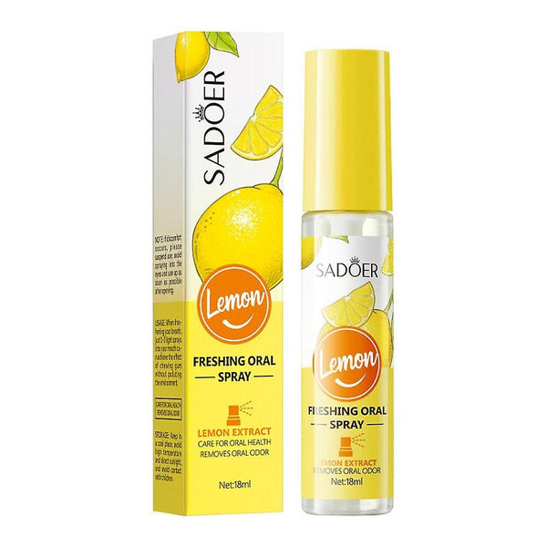 Sadur Fresh Mouth Spray, Lemon Flavor – 18ml