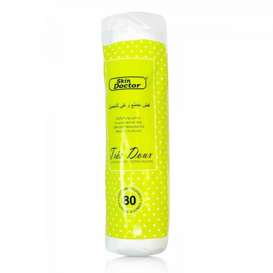 قطن ناعم ومضغوط من سكين دكتور – 80 قطعة