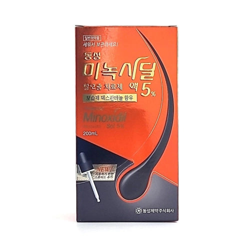 محلول مينوكسيديل 5% لعلاج تساقط الشعر من دونغ سونغ – 200مل