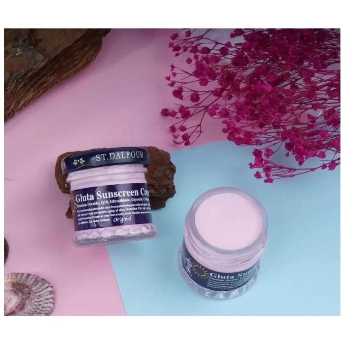 Dalfur Gluta Skin Lightening Sunscreen Cream 50g – سوق واو