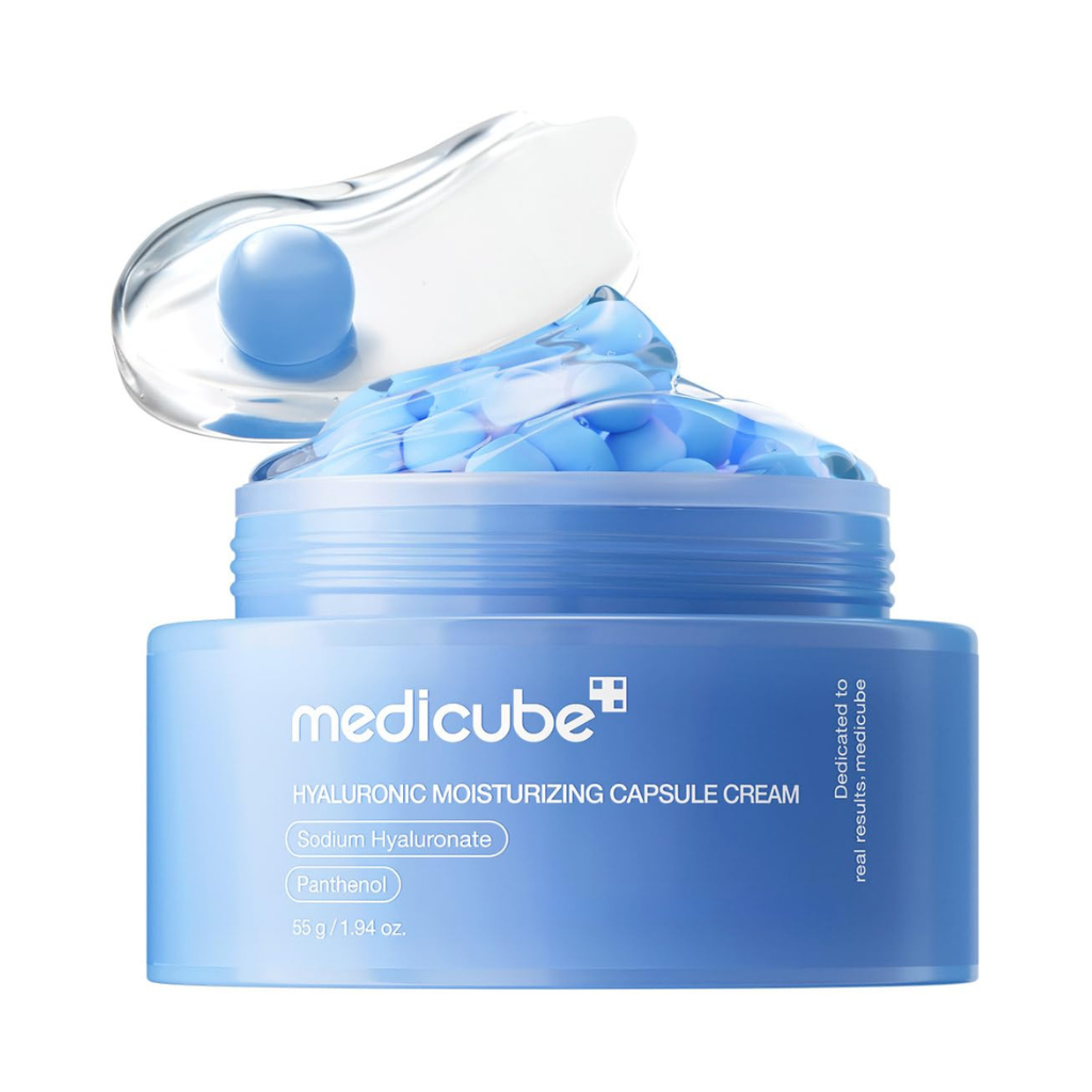 Medicube Hyaluronic Capsule Moisturizing Cream for Skin Hydration and Regeneration – 55g