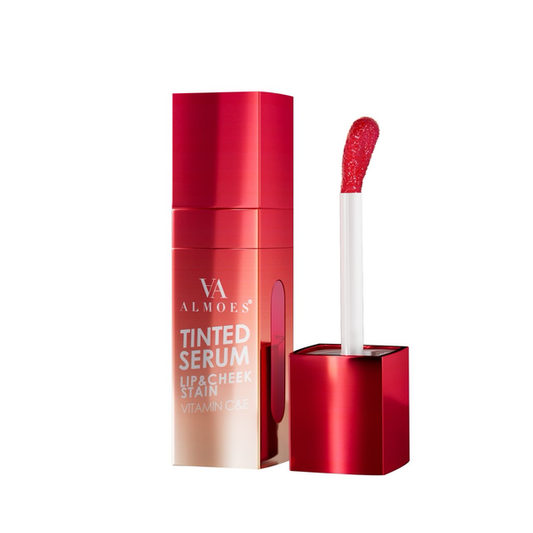 سيروم تينت ملون للشفاه والخدود بفيتاميني C و E من ألمويس – 10 مل