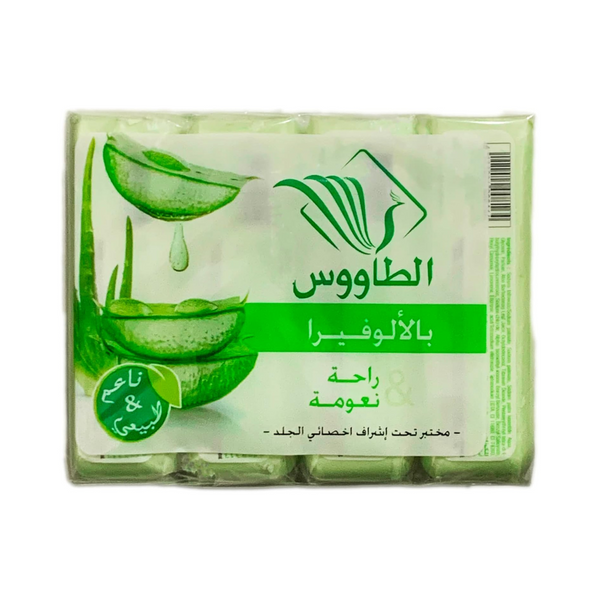 صابون الطاووس بالألوفيرا - 4 قطع