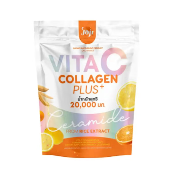 Vita C Collagen Plus Dietary Supplement with Ceramide from Rice Extract – 200,000 mg