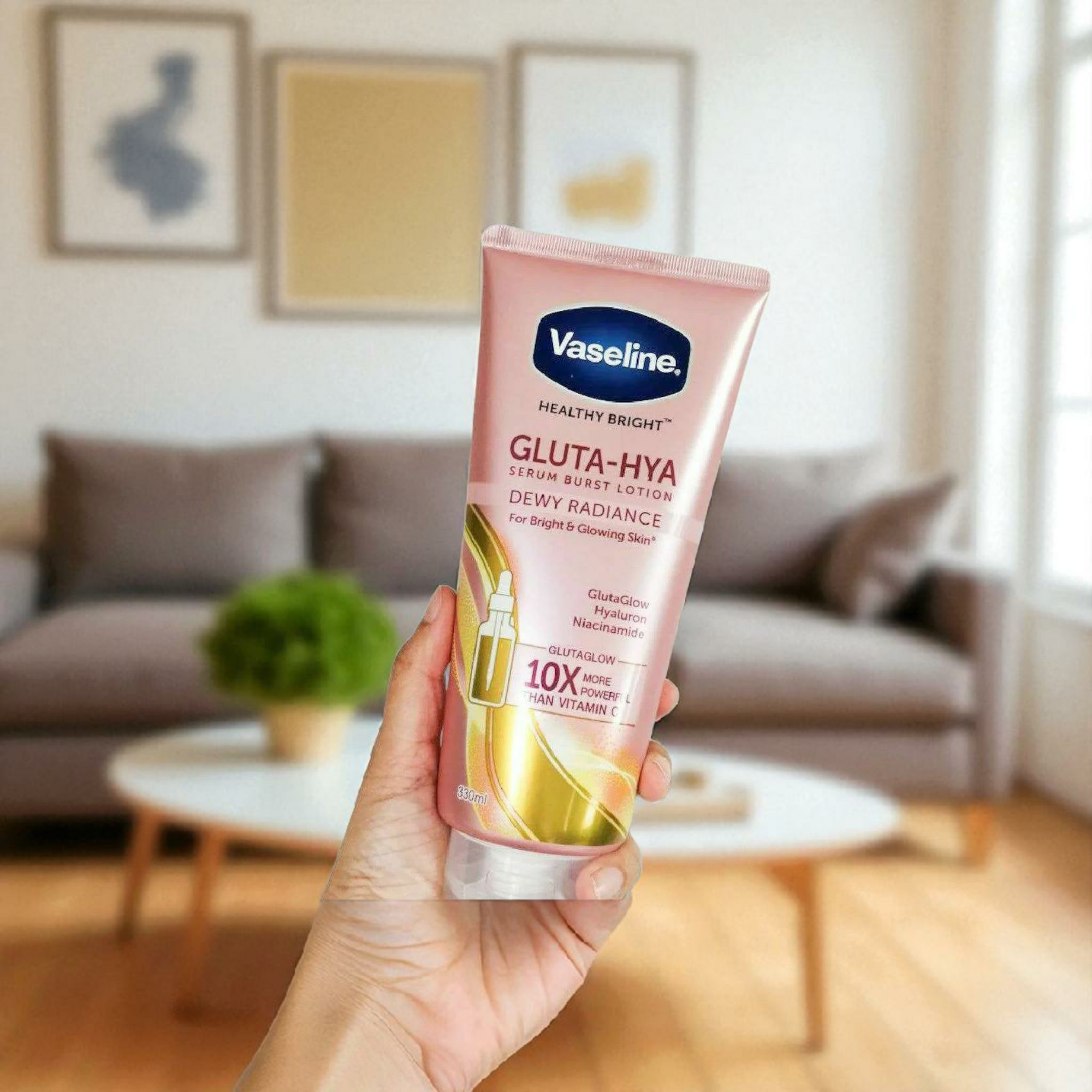 Vaseline Gluta-Hea Serumburst Dewy Radiance Lotion - 330ml