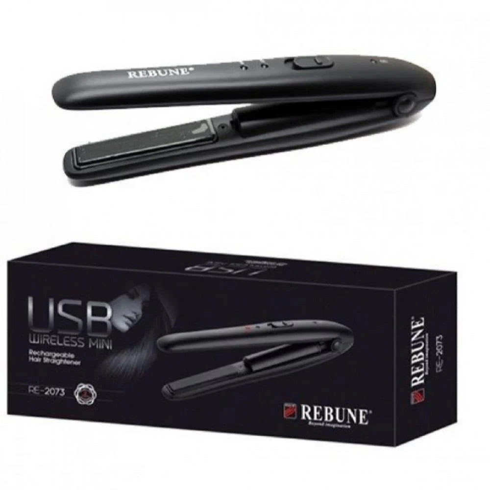 مكواة شعر ريبون لاسلكية ميني USB – موديل RE-2073