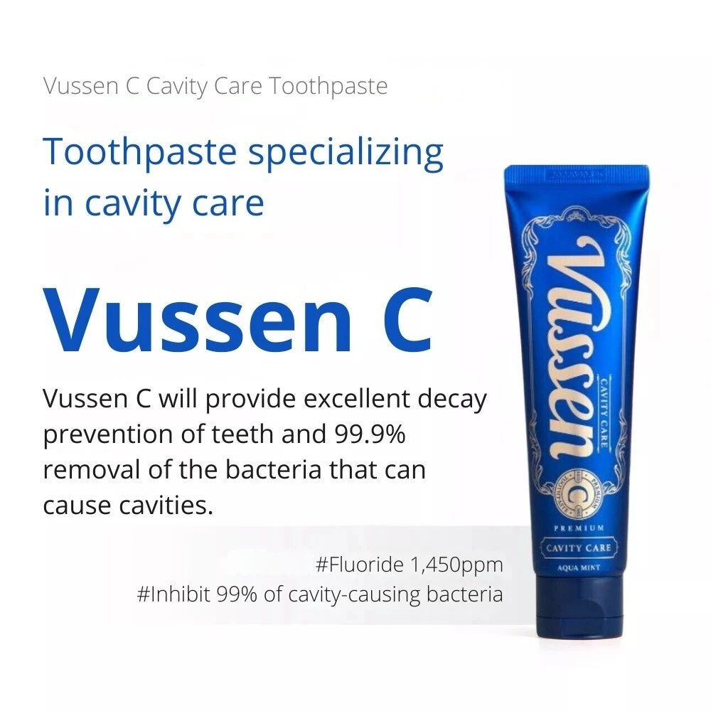 Fossen C Premium Cavity Care Toothpaste Aqua Mint Flavor – 120g