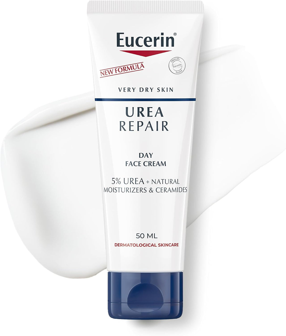 Eucerin UreaRepair Cream for moisturizing and regenerating dry skin - 50 ml