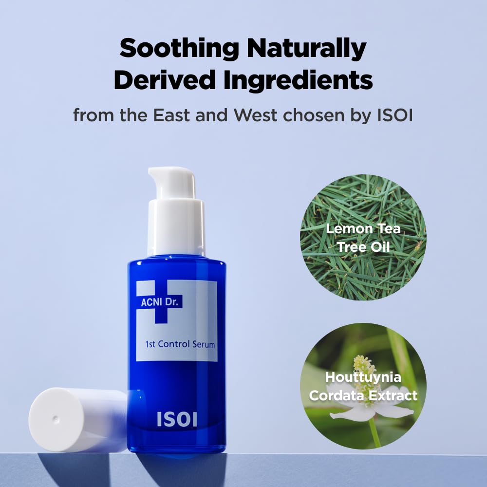 سيروم Dr ACNI  التحكم الأول للبشرة الحساسة من إيزوي (40 مل)