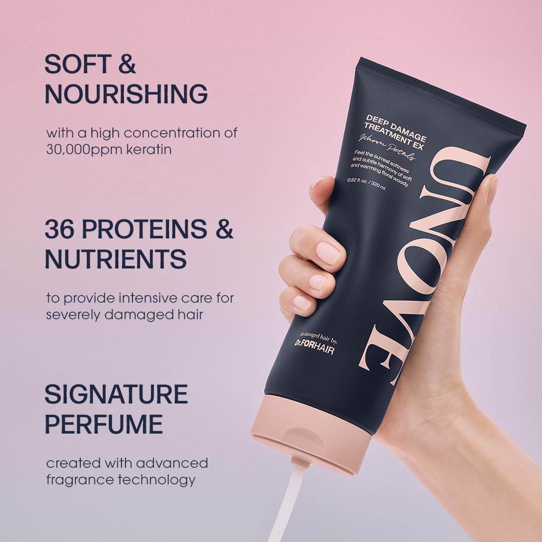 علاج يونوڤ لاصلاح التالف العميق للشعر من دكتور فورهير – 320مل