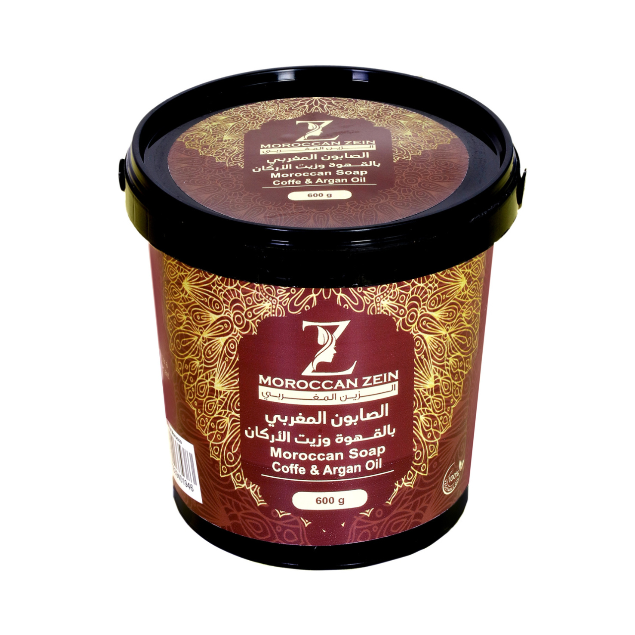 Moroccan soap with coffee and argan oil from Al Zain Al Maghribi – 600g